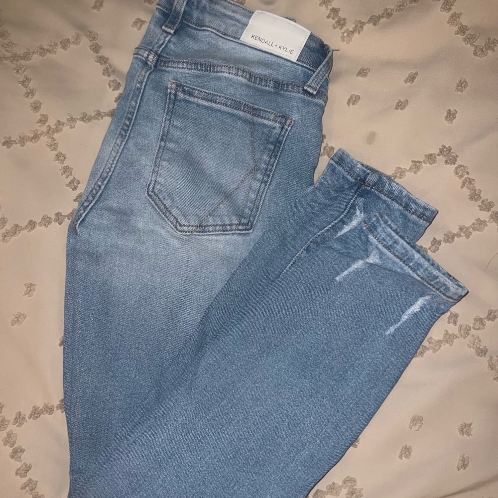 Kendall & Kylie Ultra Skinny Babe Blue Jeans